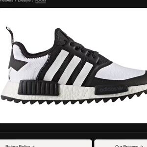 Adidas NMD R1 Trail PK Black and White size 11.5